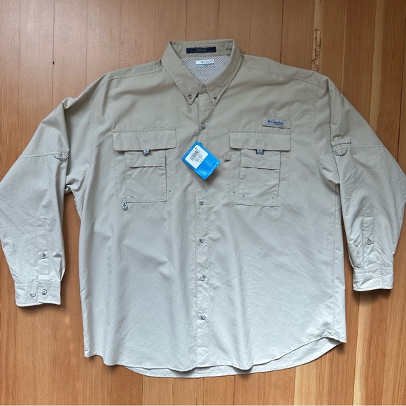 Columbia Other - Columbia Bahama ii Long Sleeve Shirt Men’s XXL Omni-Shade PFG NWT!